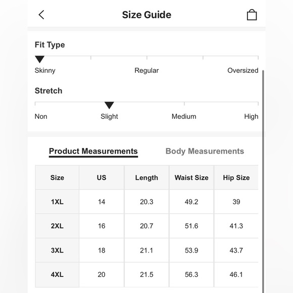 ☘️5 for $30☘️ Shein Plus Size Army Green High Waist 2X Skirt NWT - Picture 6 of 16